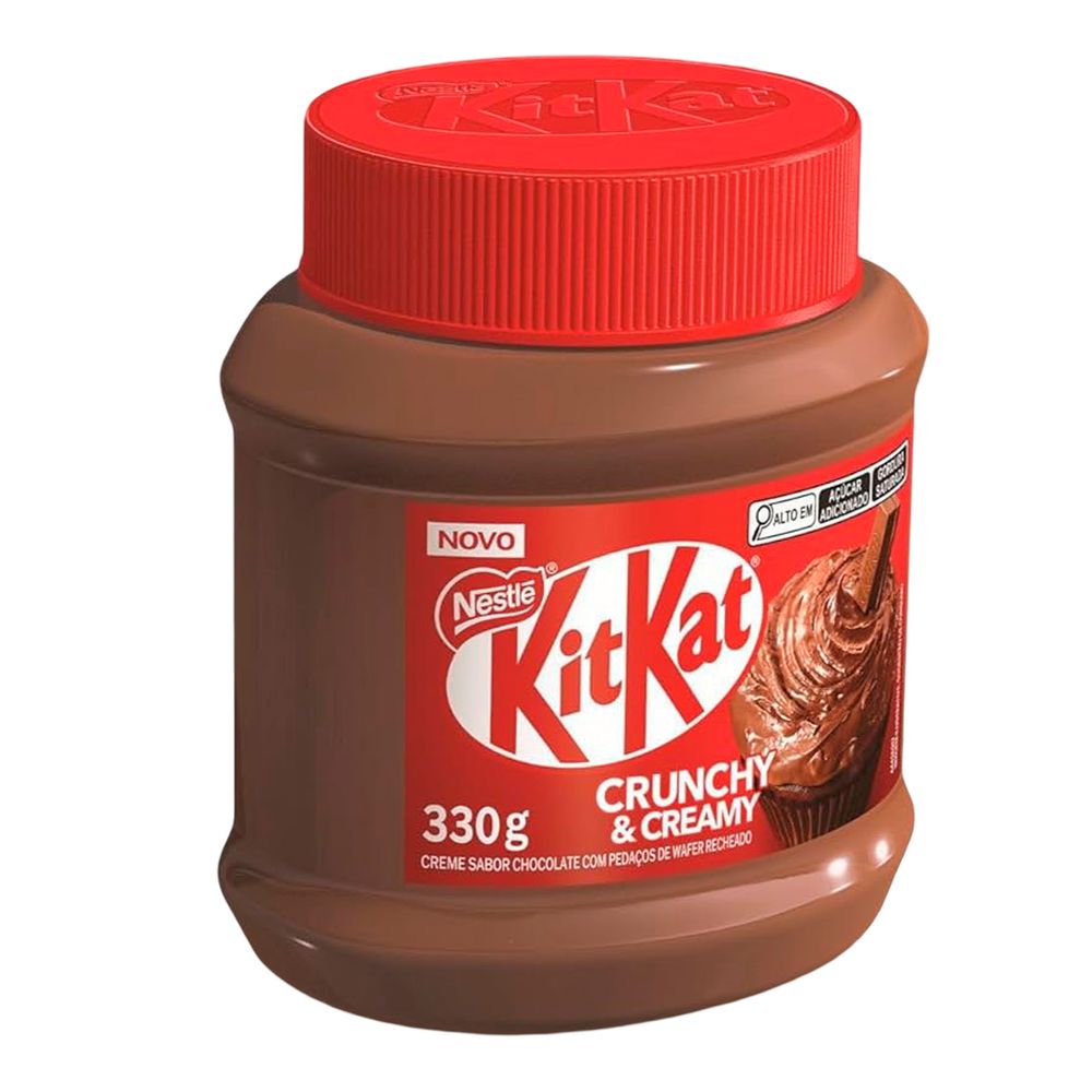 Creme Nestle Kit Kat Crunchy Creamy 330g-2-